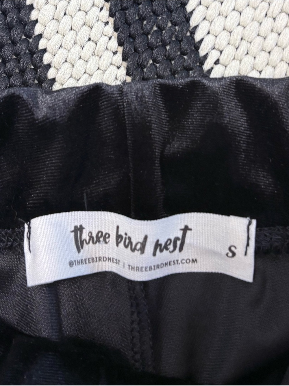 Three Bird Nest Cher Velvet Flare Pants in Black Small - Picture 9 of 10